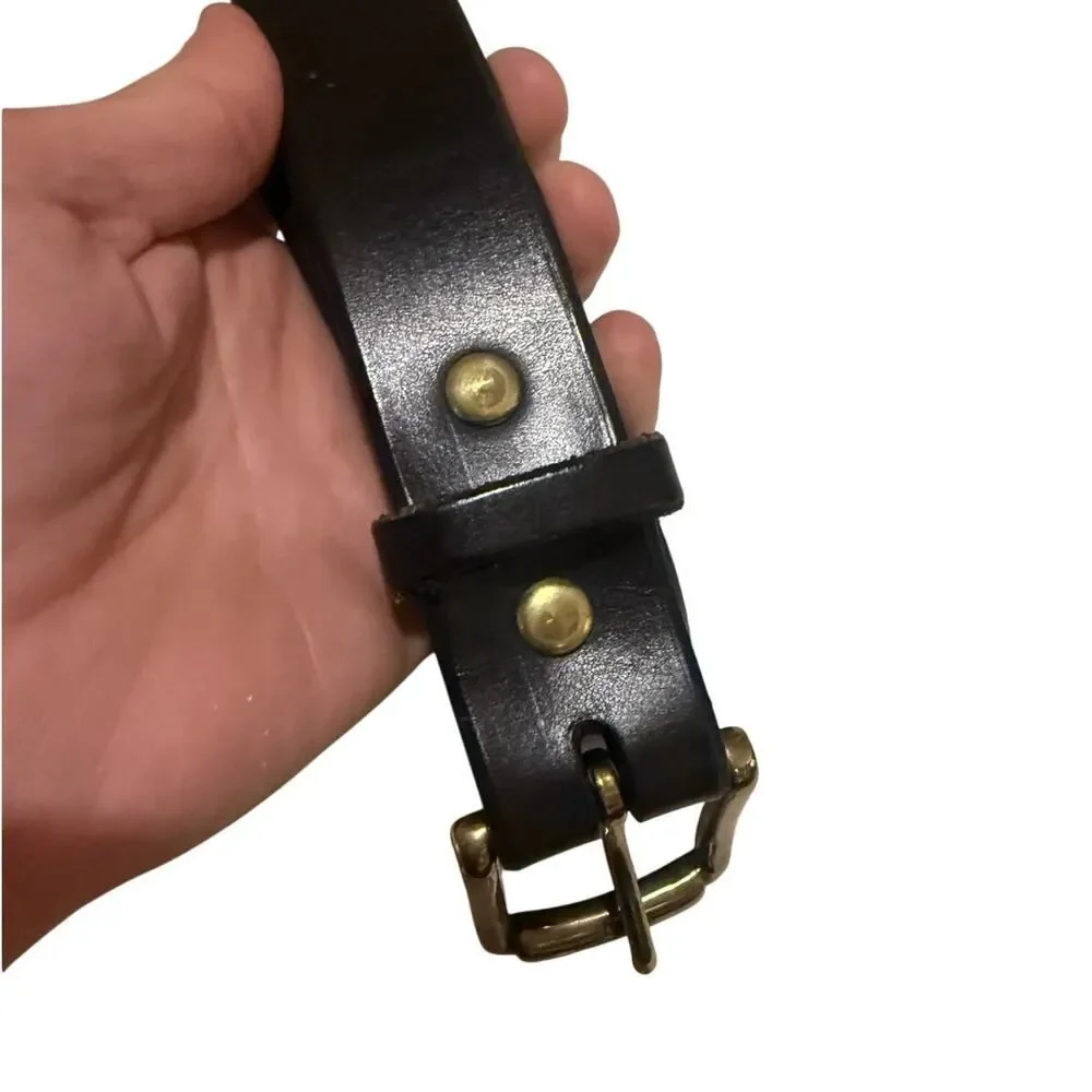 Wiley Belts Leather Belt Made in the USA Men’s Sz. 38